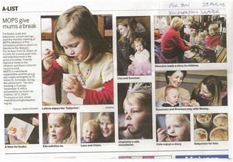MOPS in Leader newspaper